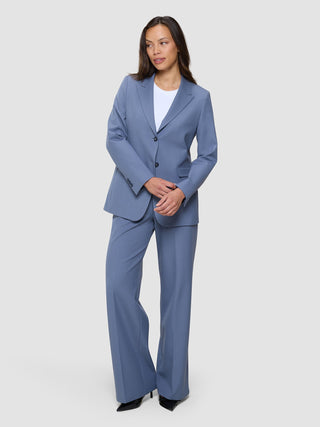 Women's Essential Blazer Frost Blue