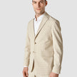 Essential Easy Blazer Slim Warm Sand