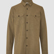 Essential Overshirt Vintage Brown Melange