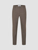 Essential Pants Regular Saddle Brown Melange