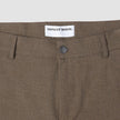 Essential Pants Regular Saddle Brown Melange