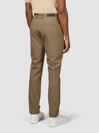 Essential Pants Slim Vintage Brown Melange