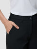 Essential Pants Straight Black