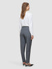 Women's Essential Pants Tapered Dark Grey Melange