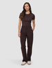 Women's Essential Pants Straight Espresso
