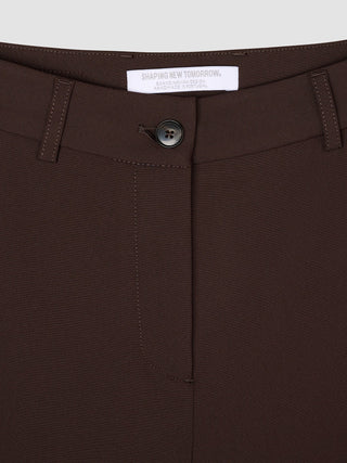 Women's Essential Pants Straight Espresso