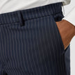 Essential Suit Pants Regular Navy Pinstripe