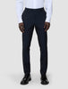Essential Suit Pants Slim Navy Stripes