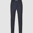 Essential Suit Pants Slim Navy Stripes