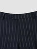 Essential Suit Pants Slim Navy Stripes