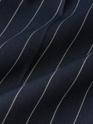 Essential Suit Pants Slim Navy Stripes