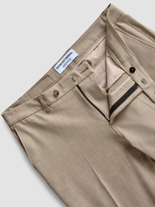 Essential Suit Pants Regular Beige Melange