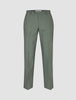 Essential Suit Pants Relaxed Fit Green Melange