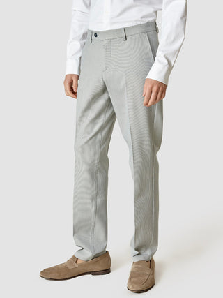 Essential Suit Pants Regular Teal Blue