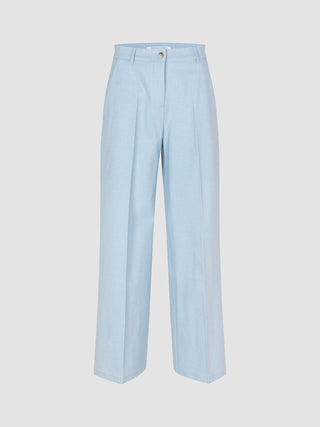 Essential Set Long Vest & Wide Pants