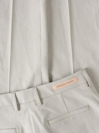 Essential Pants Tapered Petite Check