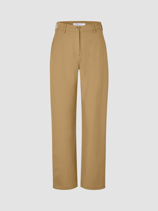 Essential Pants Straight Caramel
