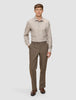 Essential Suit Pants Relaxed Fit Saddle Brown Melange