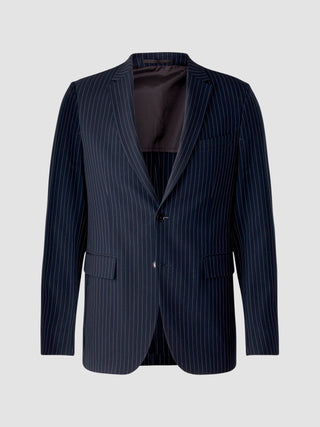 Essential Suit Navy Pinstripe