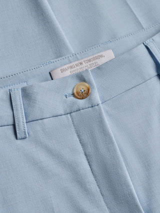Essential Pants Tapered Sky Blue Melange