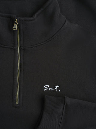 Everyday Half Zip Black