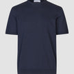 Everyday Knit Box Fit T-shirt Navy