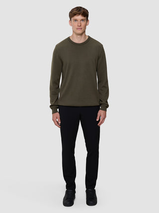 Everyday Knit Crewneck Nightfall Green