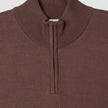 Everyday Knit Half Zip Espresso