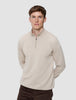 Everyday Knit Half Zip Birchwood
