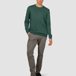 Everyday Knit Crewneck Shadow Green