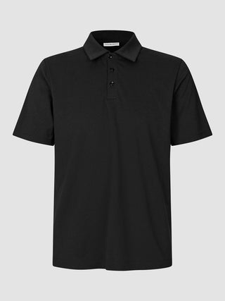 Evolve Pique Polo Black