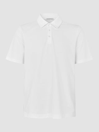 Evolve Pique Polo White