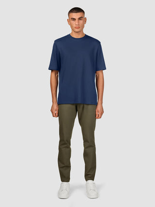 Heavy Box Fit T-shirt Navy