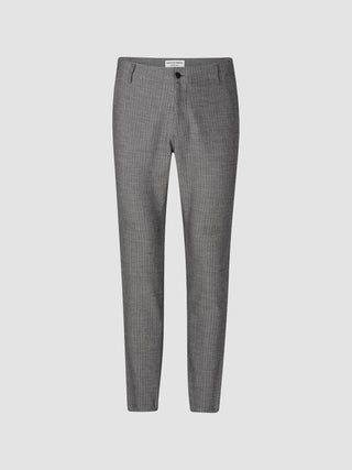 Heavy Edition Pants Slim Grey Herringbone 2.0