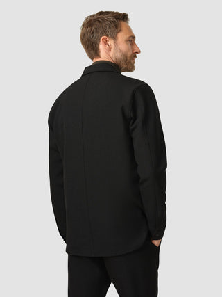 Heavy Edition Transitional Overshirt Black Melange