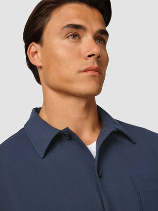 Heavy Edition Transitional Overshirt Dark Navy