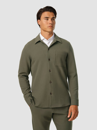 Heavy Edition Transitional Overshirt Nightfall Green