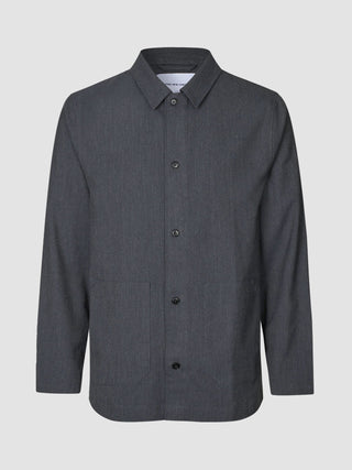 Heritage Overshirt Stone Grey