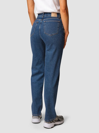 Jeans Straight Fit Medium Blue