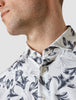 Lightweight Classic Shirt Navy Flower Regular