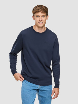 Lightweight Crewneck Dark Navy