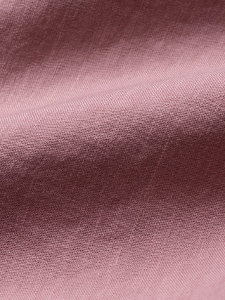 Linen Set Dusty Cerise Long Sleeved Shirt & Relaxed Pants