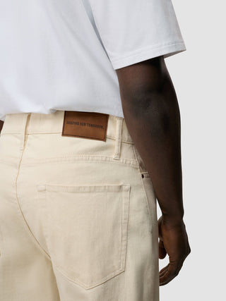 Luca Jeans Relaxed Fit Off White
