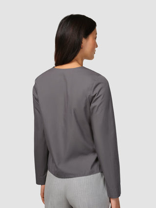 Madison Blouse Steel Grey