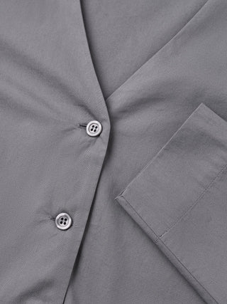 Madison Blouse Steel Grey