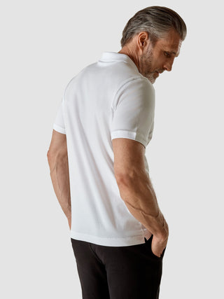 Piquet Polo Shirt White