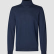 Premium Merino Turtleneck Navy