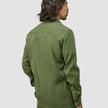 Refined Linen Long Sleeve Shirt Clover Green