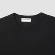 Seamless Premium Merino Knit Crewneck Black