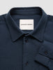 Seersucker Casual Shirt Dark Navy